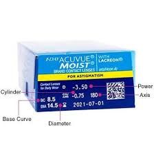 Acuvue moist 1 day for astigmatism